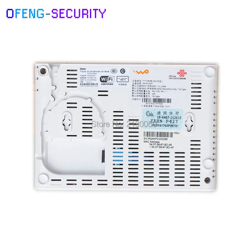 Заводская распродажа ZTE ZXHN F427 5 0 EPON ONU ONT 4FE + 2TEL USB wifi | Мобильные телефоны и