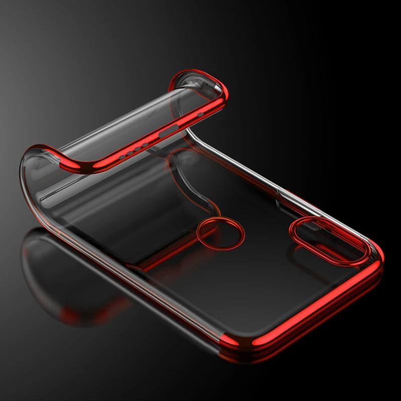 Мягкий прозрачный чехол из ТПУ Для Xiaomi Pocophone F1 8 SE Mi 6 6X 5X 5 5C Max 2 силиконовый бампер
