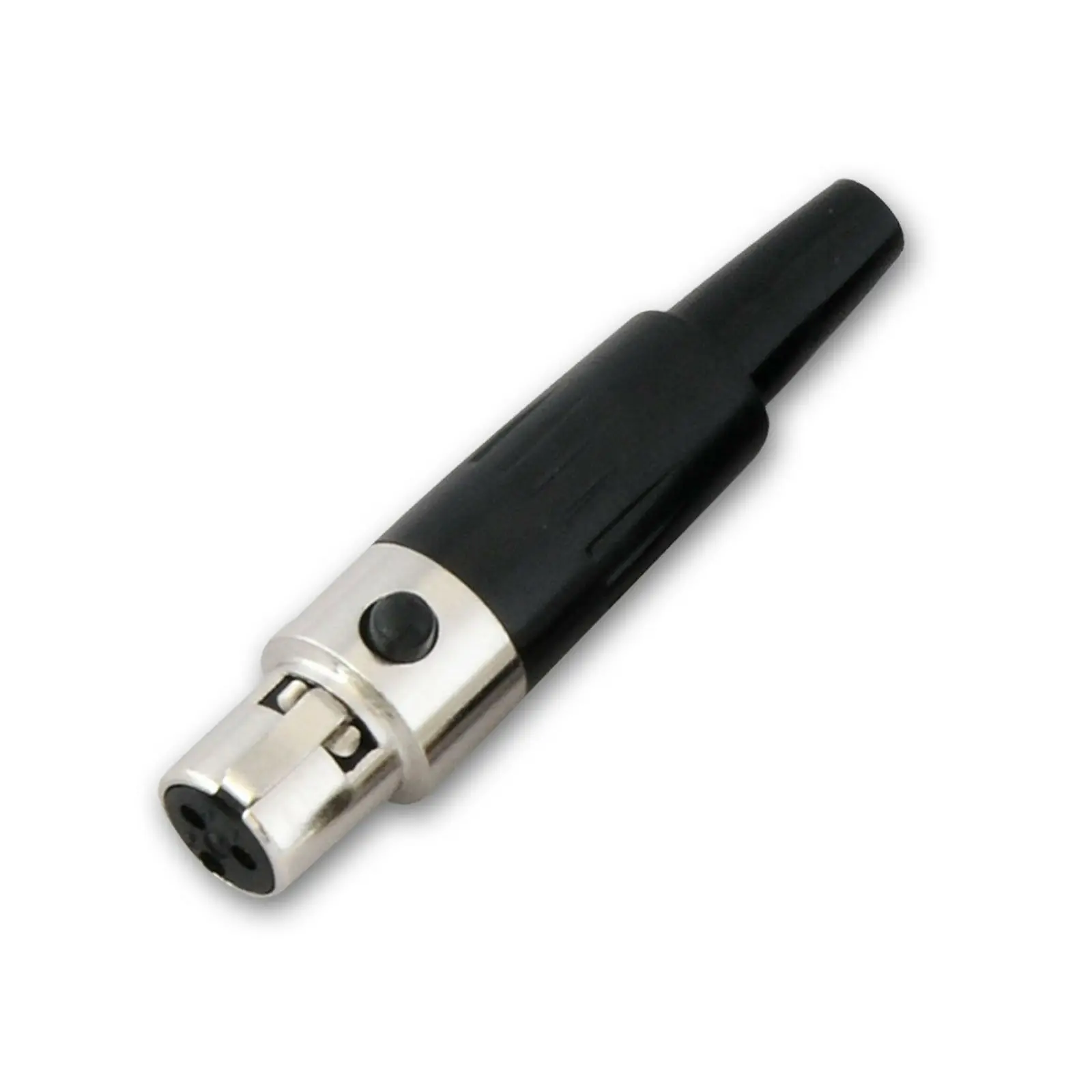 Mini XLR 3PIN JACK штекер Женский аудио микрофон разъем адаптер для микрофонного кабеля|