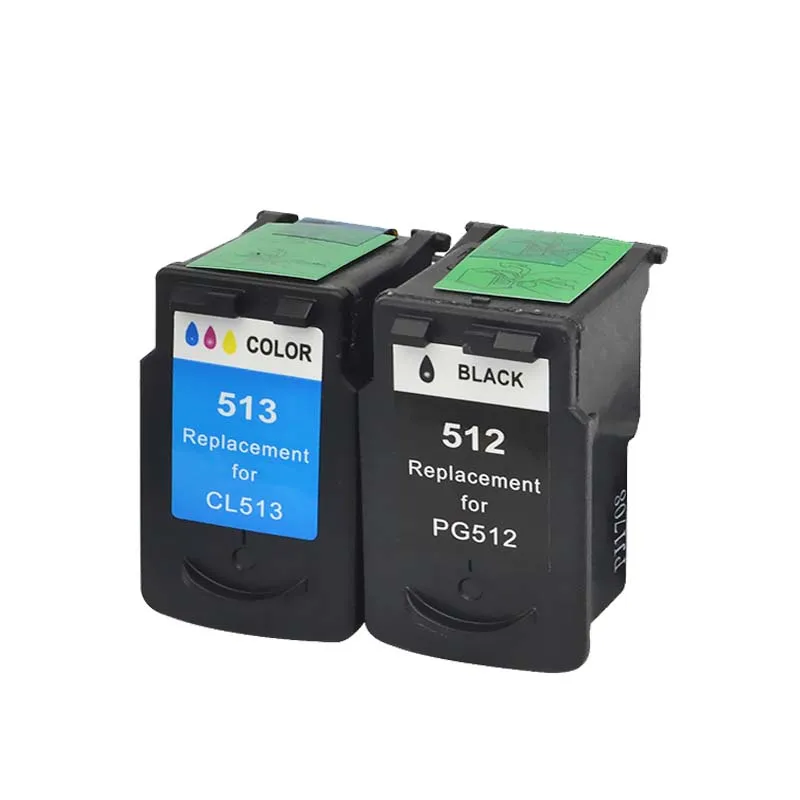 Картридж чернильный YLC совместимый с Canon PG512 CL513 pg 512 cl 513 для принтера Pixma MP230 MP250 MP240