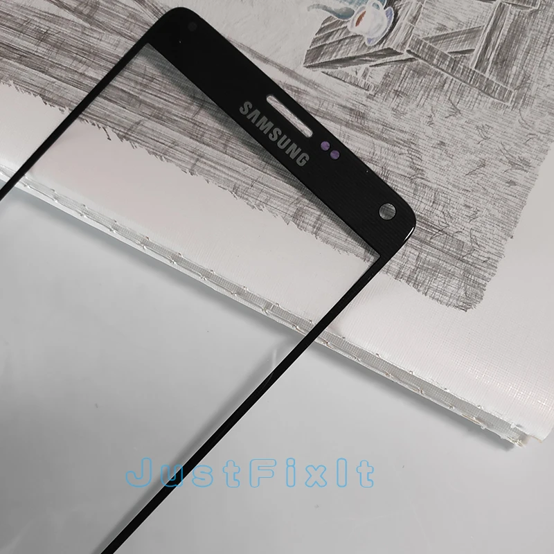 Сменный Внешний стеклянный объектив для Samsung Galaxy Note 4 N910 N910C N910F N910A сенсорный ЖК