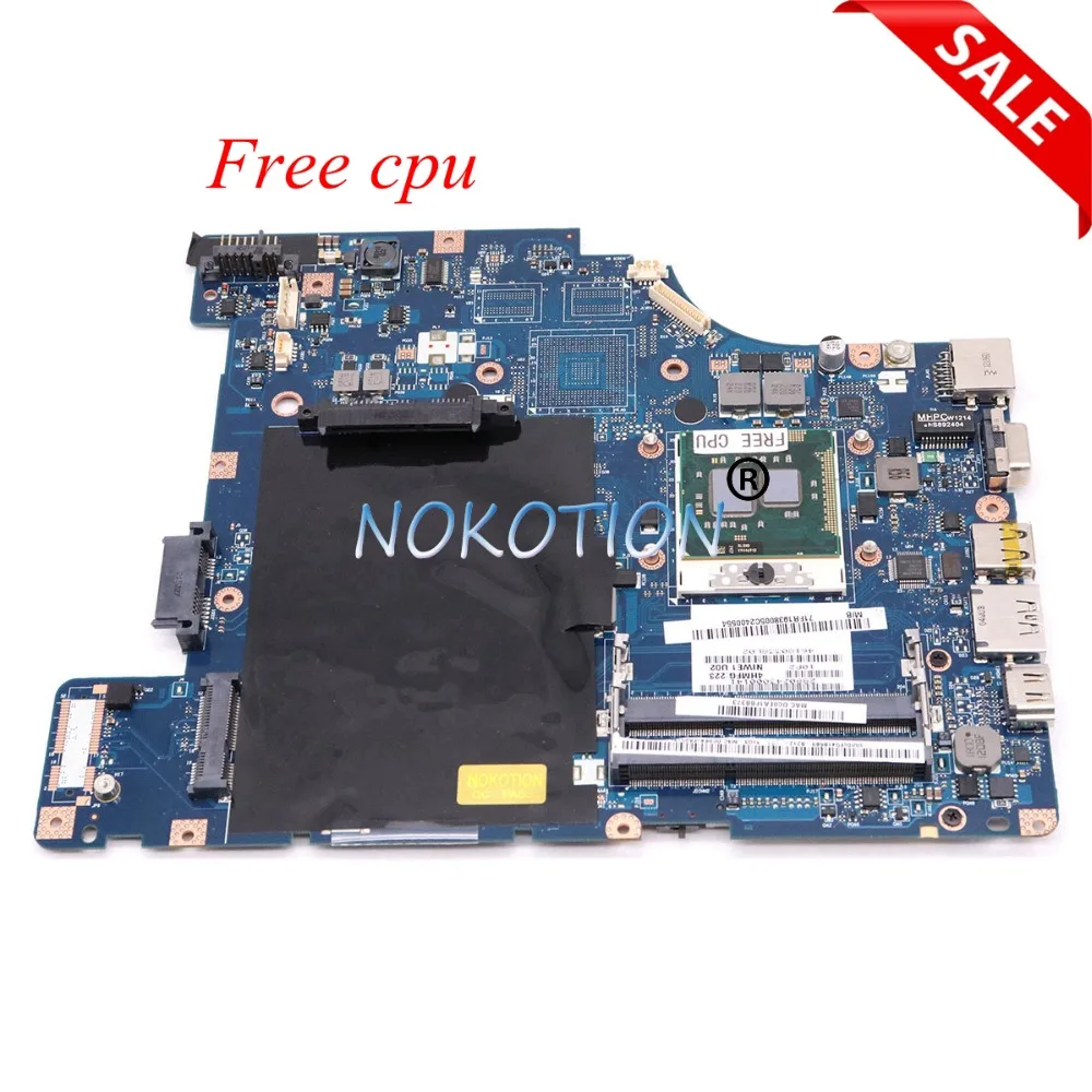 Материнская плата NOKOTION для ноутбука lenovo g460 LA 5751P intel hm55 gma hd ddr3 материнская