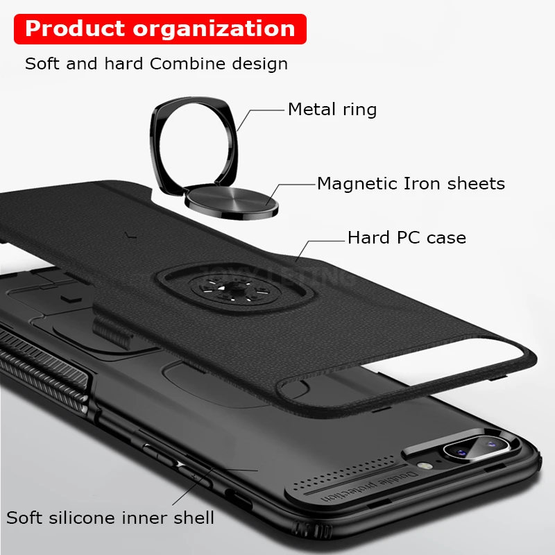 Роскошный кожаный тонкий противоударный защитный чехол для телефона Samsung Galaxy J4 J6