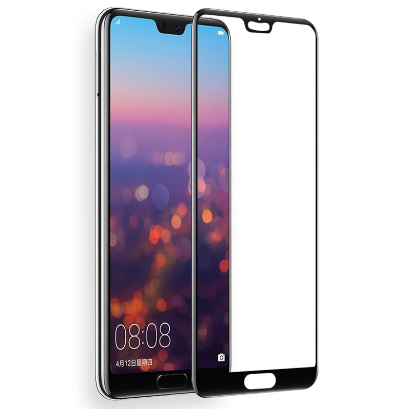 Полное покрытие закаленное стекло для HUAWEI p20 p 20 5 8 дюйма 9H экран защитный чехол
