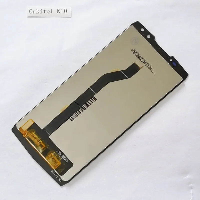 Для 100% оригинального OUKITEL K10 ЖК-дисплей + Сенсорная панель Цифровой сменные детали