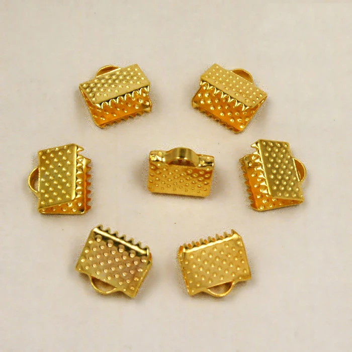 Металлическая ОБЖИМНАЯ фурнитура для ювелирных изделий 6 30 мм|jewelry tongue|jewelry