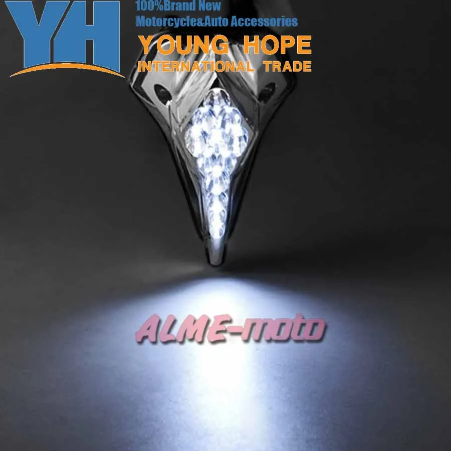 Для YAMAHA YZF R6 2008 2012 Аксессуары для мотоциклов спереди Центр Маркер СВЕТОДИОДНЫЙ