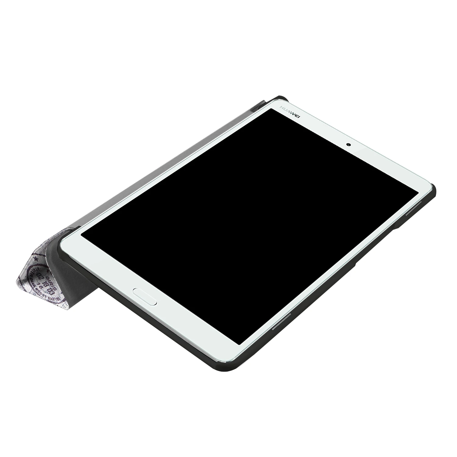 Для huawei MediaPad M3 Lite 8 дюймов Чехол кожаный откидной для 8-дюймовый планшетный Стенд