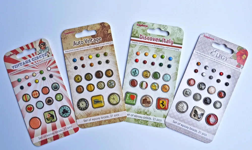 DIY Скрапбукинг ручной работы фотоальбом карты декоративные ногтей два Средства