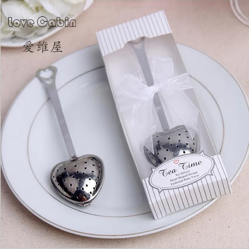 10pcs/lot Wedding Souvenir Stainless Steel Tea Spoon Creative Small Gift Exquisite Box For Decorations Accessories | Дом и сад