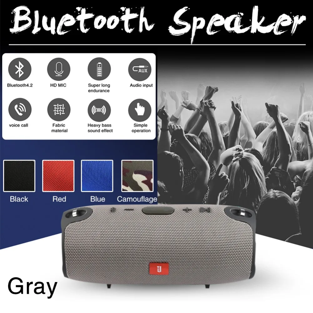 Best портативный Bluetooth беспроводной стереоколонка системный блок boombox громкой