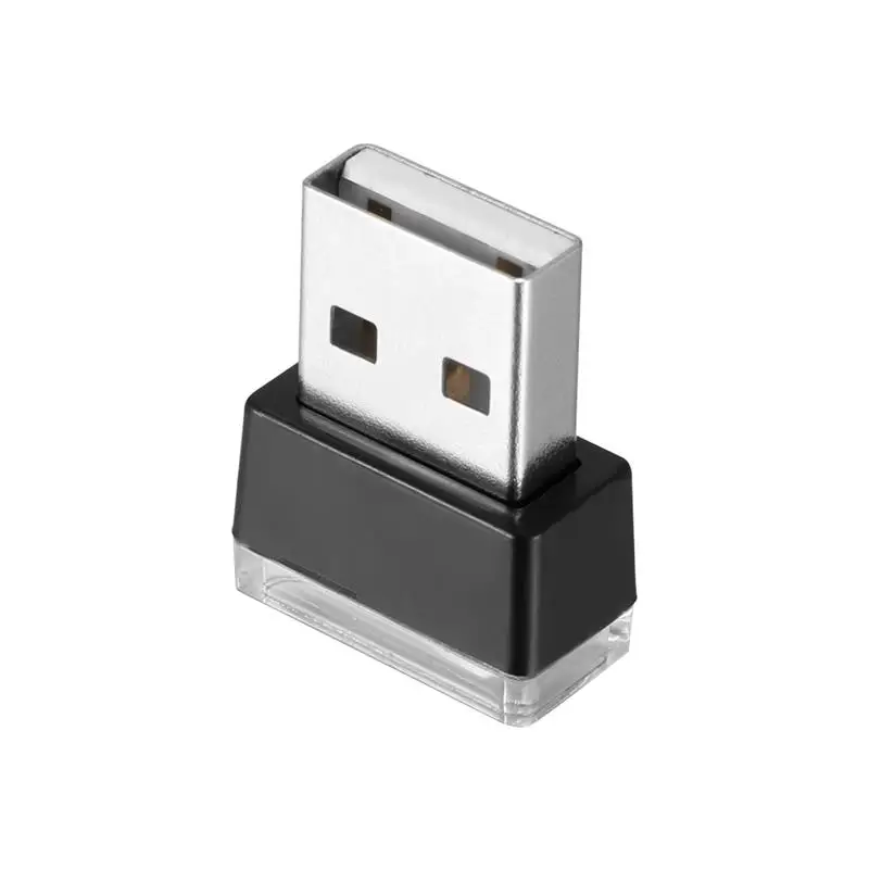 2 вида цветов USB LED мини беспроводной автомобильный комплект освещения салона