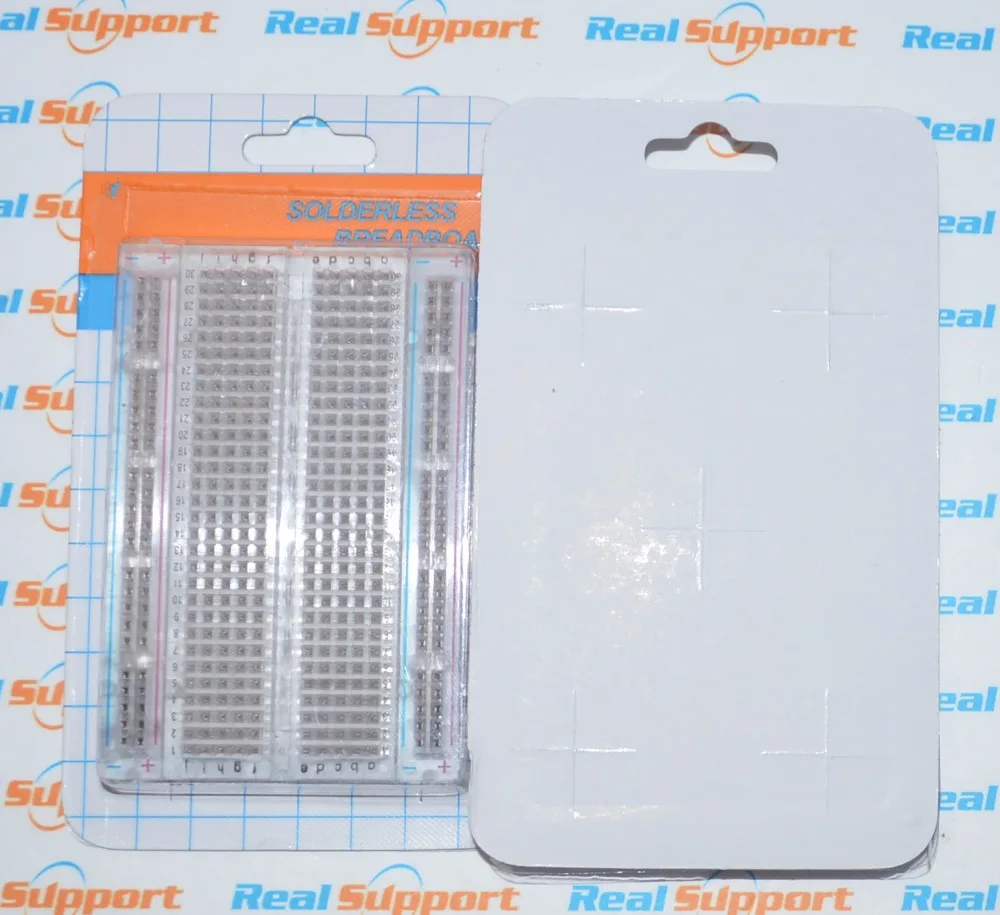 

Transparent mini breadboard 400 Hole Size: 83*55*8.5 83x55x8.5MM