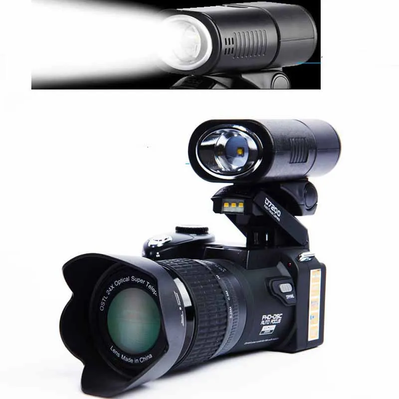 Цифровая видеокамера Polo sharpshot/PROTAX D7300 33 МП 24X оптический зум автофокус