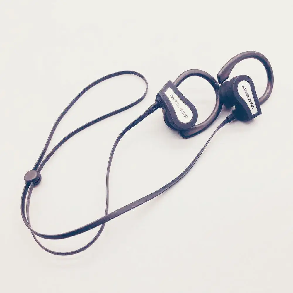 Bluetooth наушники спортивные с микрофоном HD стерео потенные для тренировок в