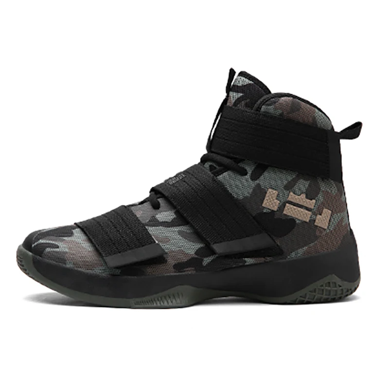 Новейшая мужская Баскетбольная Обувь 2017 мужские Ботильоны противоскользящие