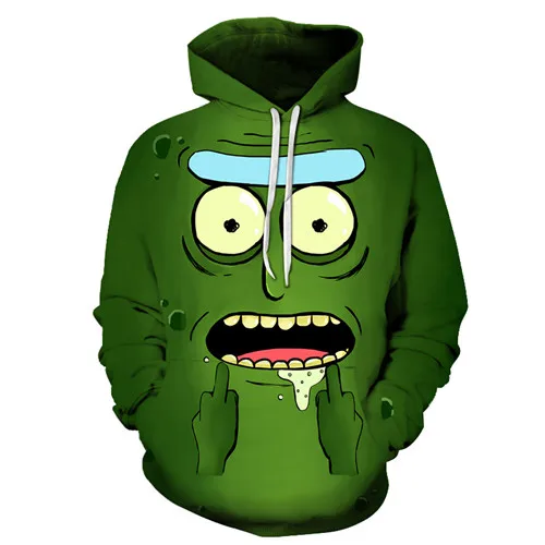 LMS884 Галактическое худи Rick and Morty толстовки с принтом 3D спортивные костюмы для мужчин Толстовка с капюшоном Модный пуловер Прямая поставка ZOOTOPBEAR - Цвет: LMS884