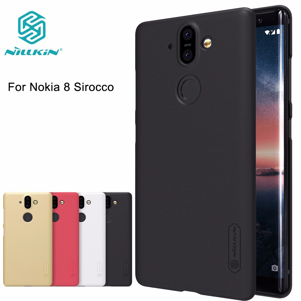 Чехол NILLKIN для Nokia 8 Sirocco суперматовый жесткий чехол-накладка чехол |