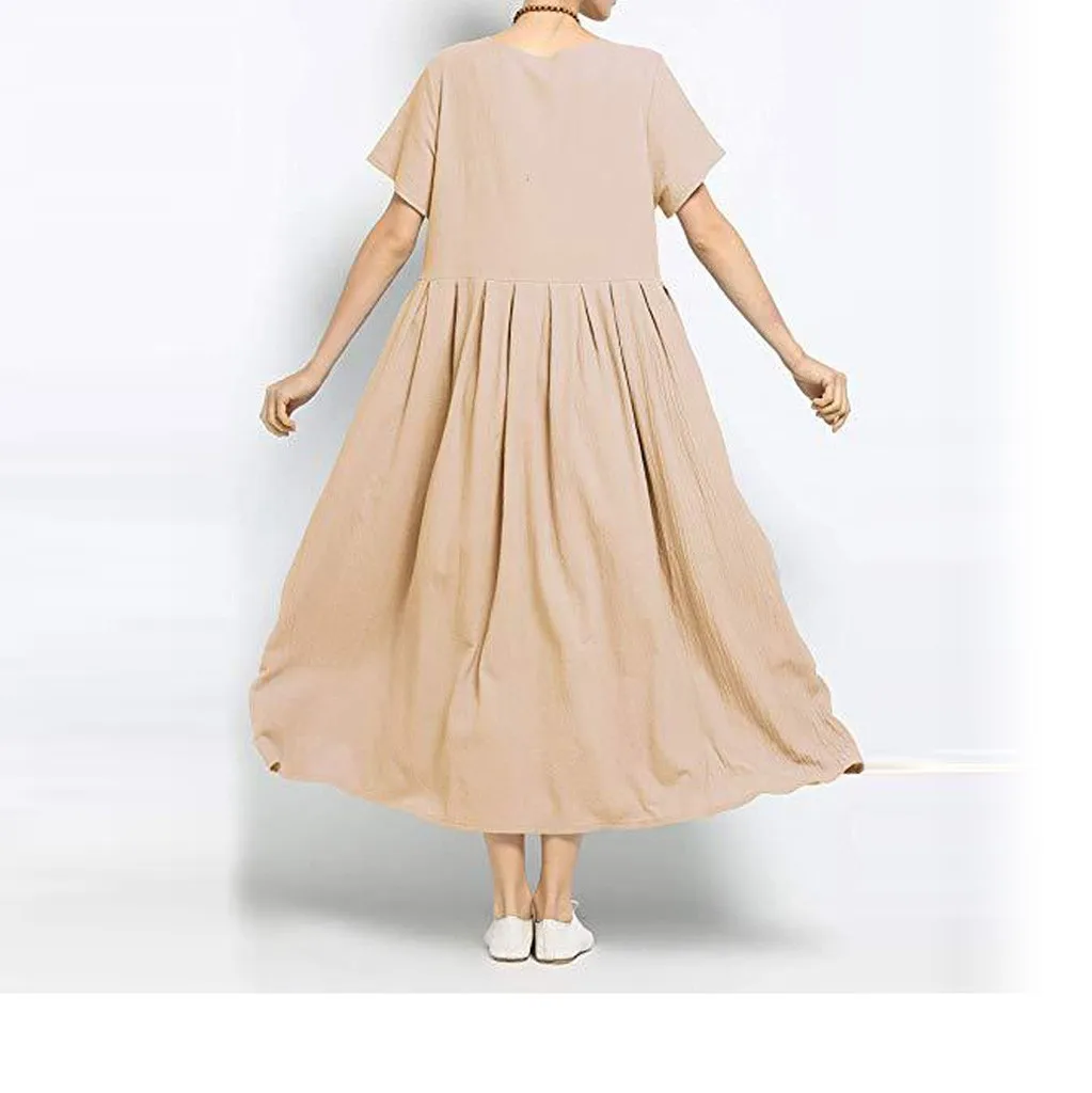 Бесплатная страусиное женское модное Трендовое платье однотонное свободное