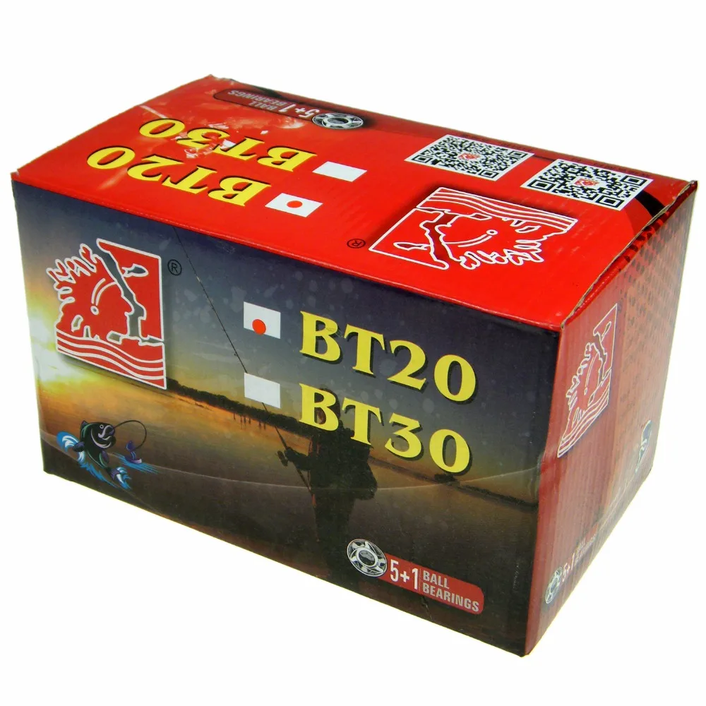 Соленой воды литье катушки троллинг барабанов 5 + 1BB BT20/BT30 литья Рыболовные