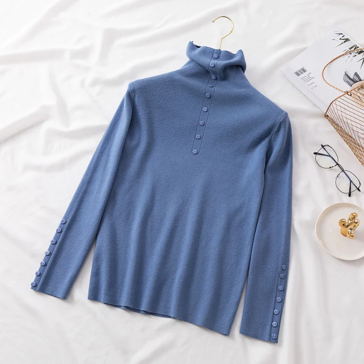 Осенняя футболка с длинным рукавом женская Топы 2018 осень ребристый v-образный