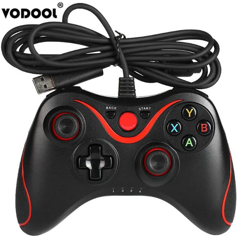 VODOOL USB проводной игровой контроллер джойпад геймпад для Microsoft Xbox 360 Slim ПК Windows