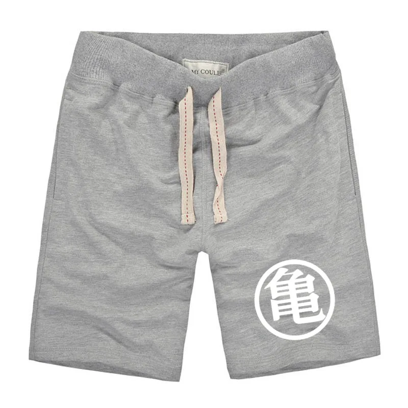 item01 - grey 2 Мужские шорты, комбинезон с принтом Dragon Ball Z, костюм Vegeta, повседневные летние новые пляжные шорты для мужчин, шорты Goku GUI KAME, 7 цветов - Цвет: item01 - grey 2