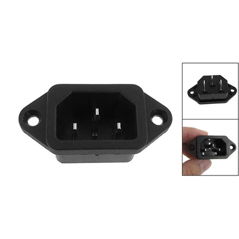 CNIM Горячая Акция! IEC 320 C14 штекер 3 контакта PCB панель Мощность Входной разъем -