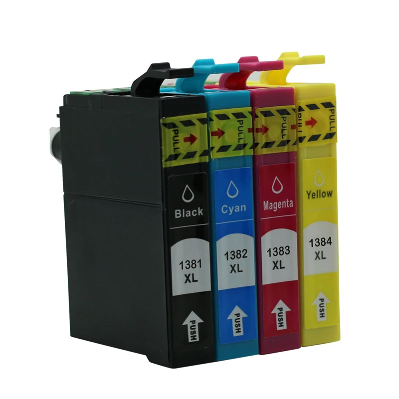 Картридж для принтера epson 138 T1381 T1382 T1383 T1384 forT22/T25/TX120/TX123/TX125/TX130/TX133/TX135/TX235W 20 шт.|ink