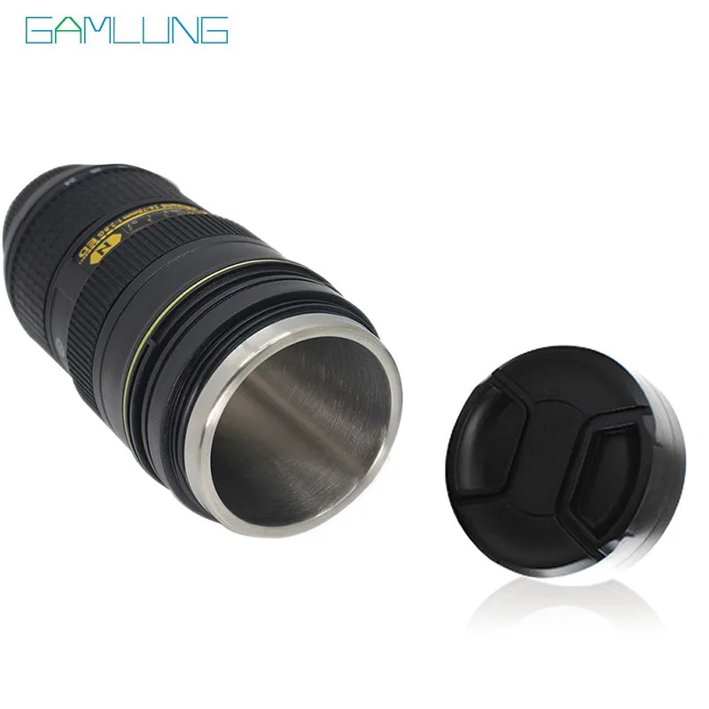 Бренд gamlung чашка для объектива из нержавеющей стали креативная имитационная