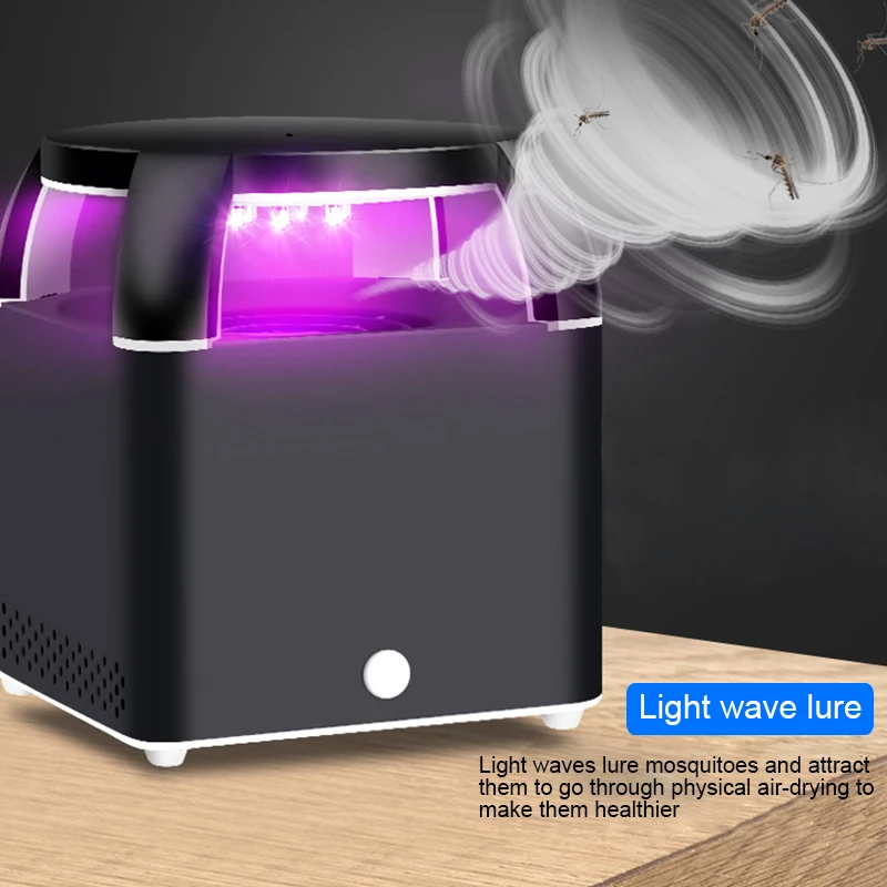Светодиодная ловушка для комаров мух с USB домашсветильник электрическая