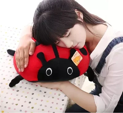 Candice guo плюшевая игрушка мягкая кукла милая креативная божья коровка насекомое