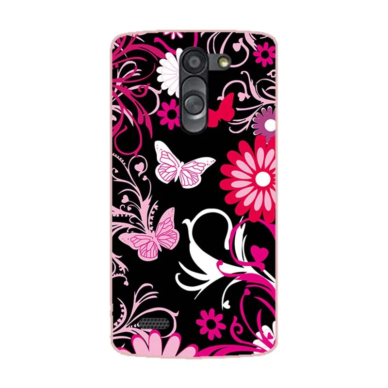 Чехол для LG L Bello D331 D335 L Prime D337, задняя крышка, мягкий силиконовый красивый мультяшный чехол для телефона, чехол с принтом