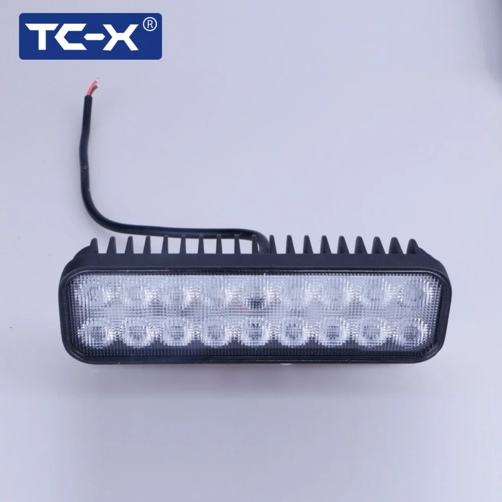 TC X 2 Шт./лот 9 Дюймов 54 Вт Ультра Потоп Свет Бар автомобиль для укладки