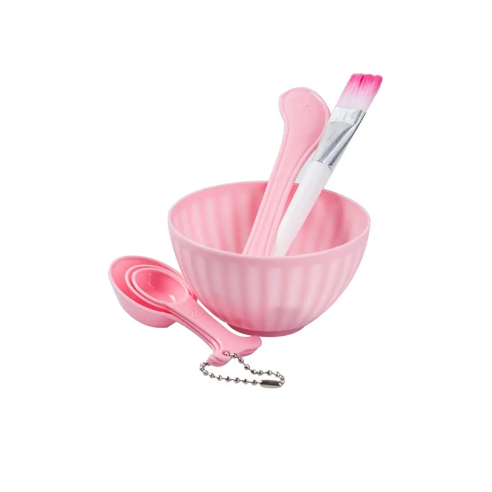 HobbyLane 4 шт пластиковая щетка и чашка для смешивания масок костюмов миска ложка