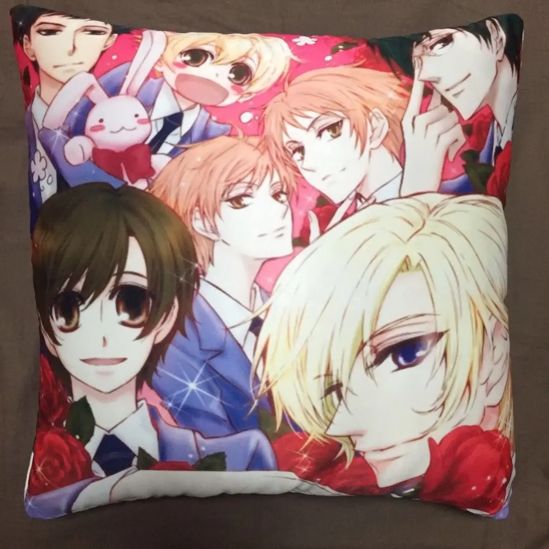 Ouran High School Host Club двусторонний чехол для подушки s Hugging Чехол Otaku косплей подарок