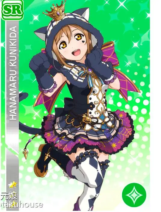 Love Live! Солнечный свет Aqours SS Kunikida Hanamaru Хэллоуин Пробуждение Косплей Костюм с