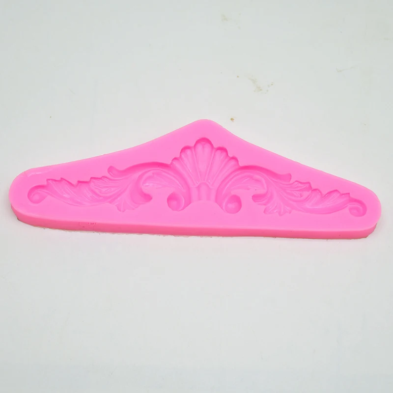 Глазурь европейский барокко рельеф прокрутки помадка Античная форма резьба для