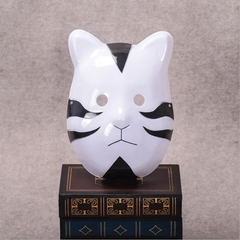 Free Shipping Naruto Shippuden Hatake Kakashi Anbu Cat and Fox Mask Anime Cosplay Accessory For Kids | Дом и сад