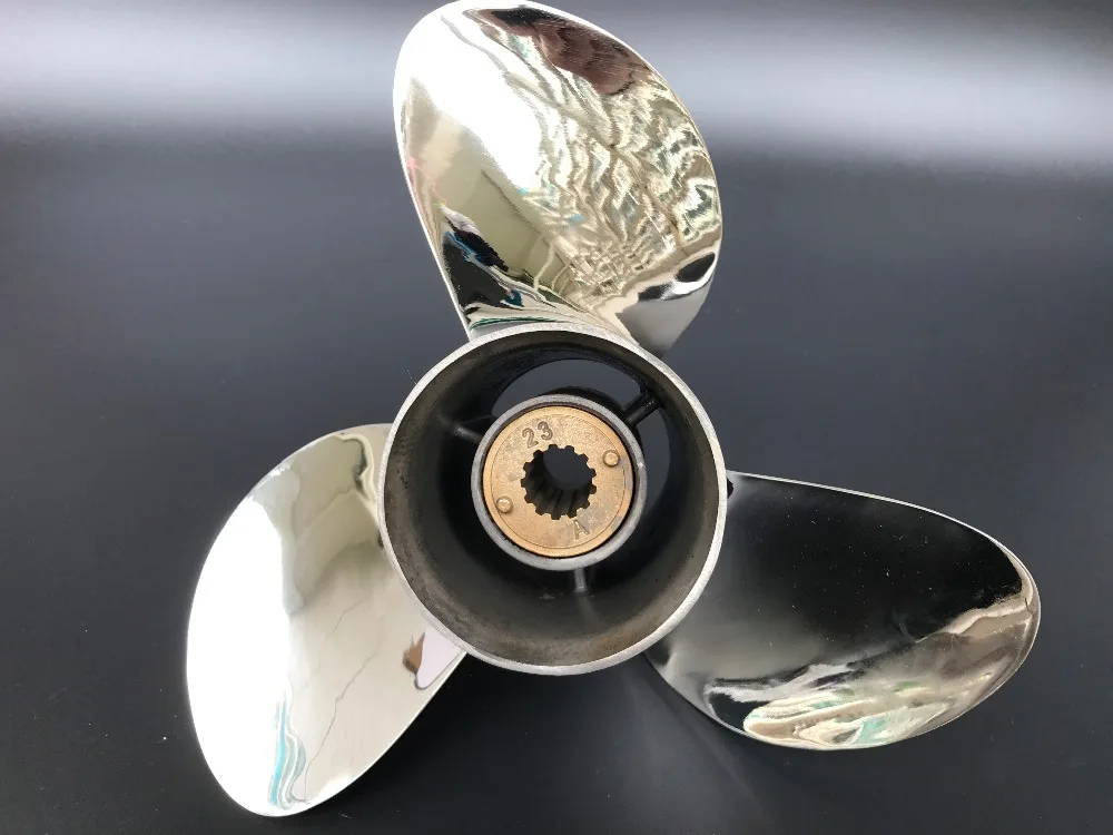 

11 1/2x11 for 40HP-50HP Zongzhen propellers STAINLESS STEEL Propeller 13 tooth boat accessories marine propellers