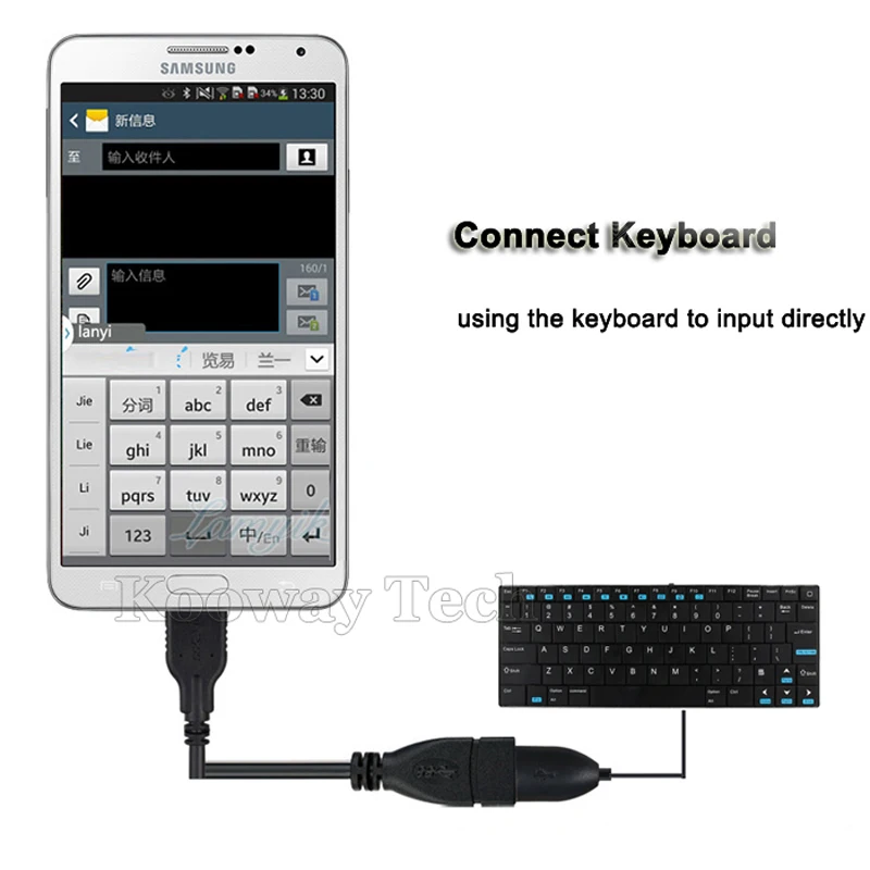 Новинка адаптер для кабеля Micro USB 2 0 OTG BQ Aquaris M8 U Plus Lite смартфонов/планшетов On the go