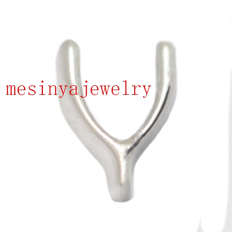 

10pcs Wishbone Custom Floating Charms For Glass Locket