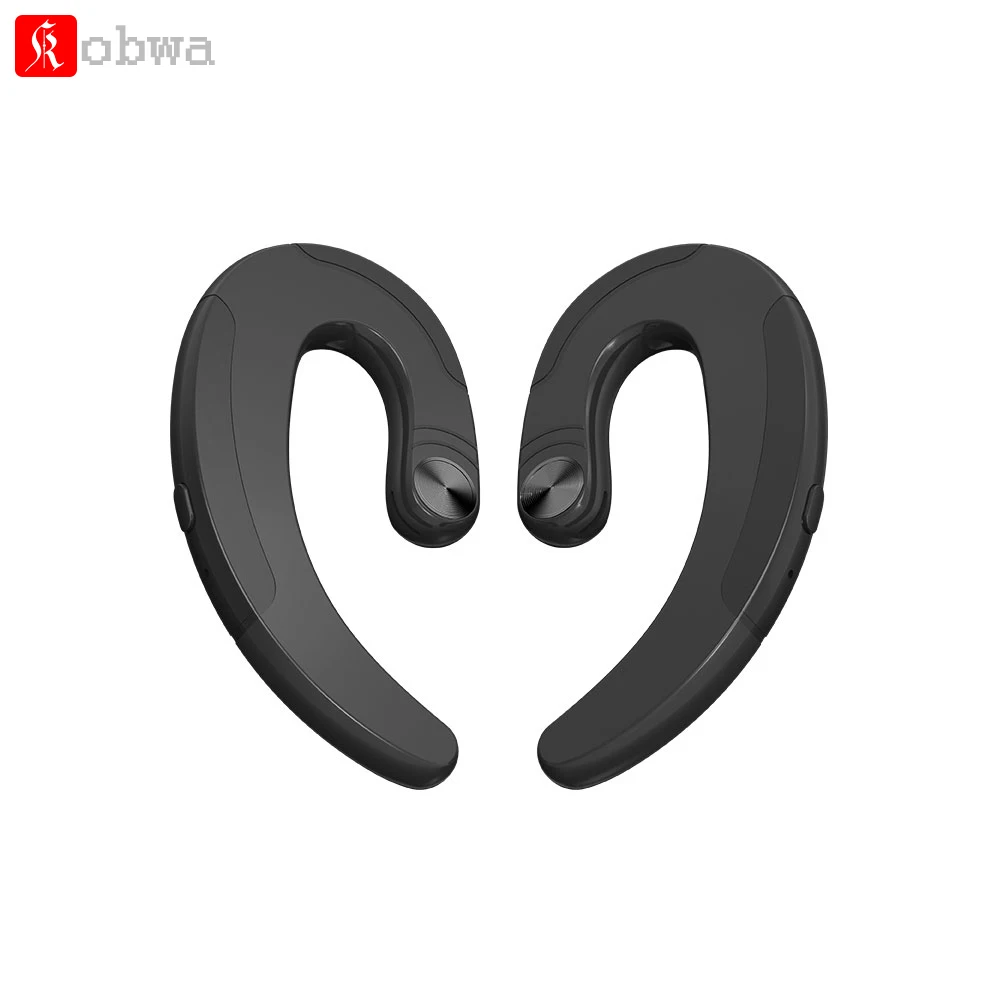 KOBWA HBQ-Q25, беспроводные Bluetooth наушники с костной проводимостью, двойные наушники, водонепроницаемые наушники с Ушными крючками, Спортивная гарнитура
