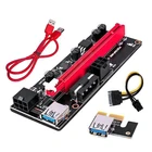 Карта расширения Ver009S Pci-E, 60 см, кабель передачи данных Pcie 1X до 16X Usb 3,0 для майнинга биткоинов