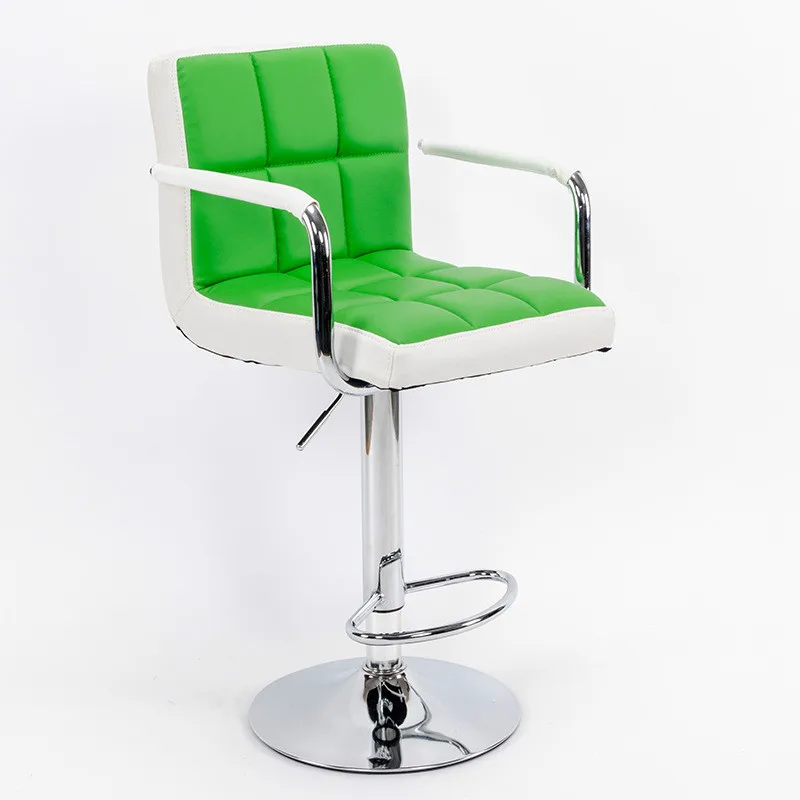 Стул для бара простой модный многоцветный барный стул подъемные стулья мягкий
