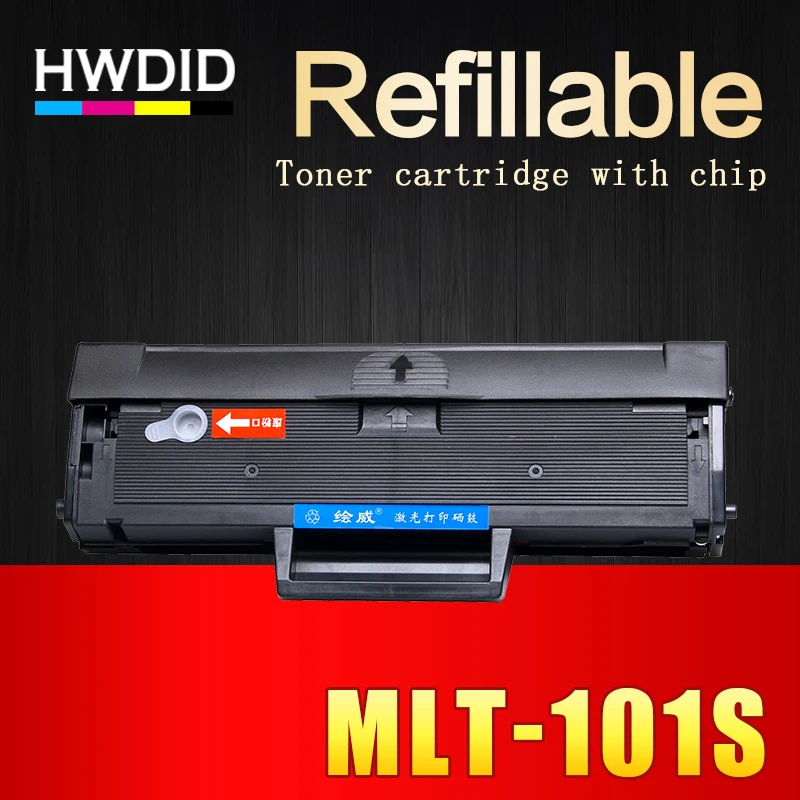 HWDID d101s тонер-картридж EXP чип для samsung 101 S/s MLT-D101S D01 101 мл 2160 2165 2166 Вт SCX 3400 3401 3405F 3405FW 3407