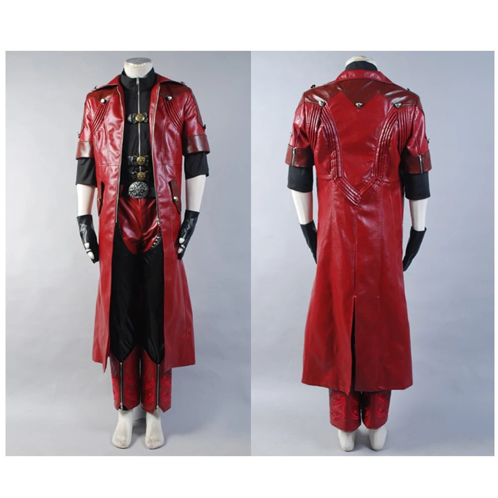 DMC 4 Косплэй костюм Данте полный комплект униформы на карнавал Хэллоуин Рождество