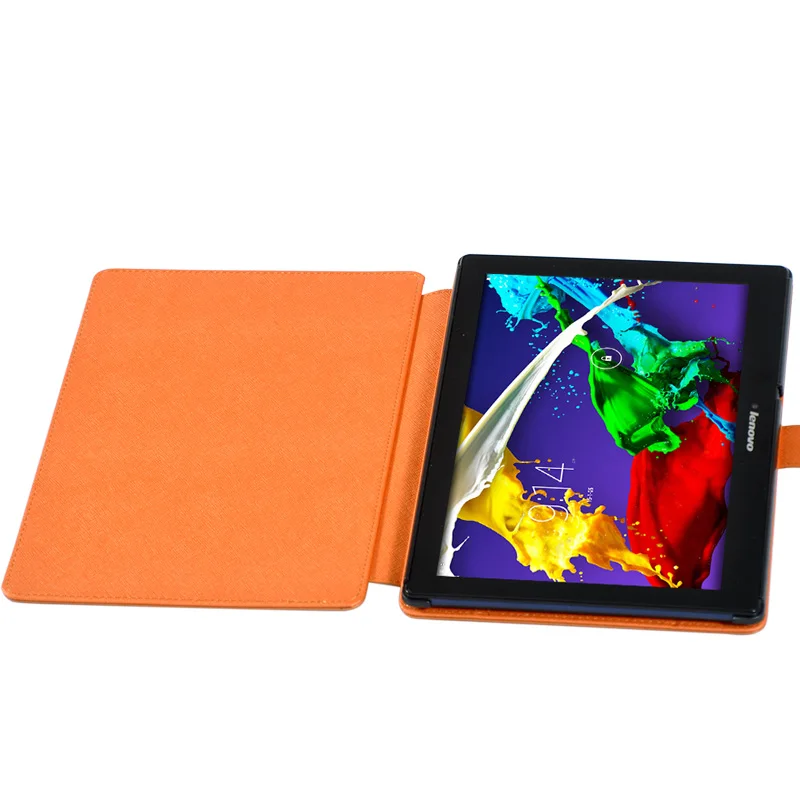 Магнит кожа case подставка для lenovo tab 2 a10-70f a10-70lc 10.1 дюймов раскладушка for tablet pu