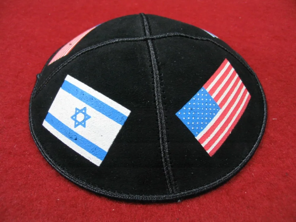Кожаный чехол KIPPAH из замши с принтом еврейская кипа кожаный YARMULKE KIPPAH|jewish kippah|kippah |