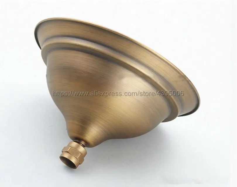 

Antique Brass 8" Rainfall Shower Mixer Taps with Tub Spout with Handheld Bath Shower Faucet Brs101